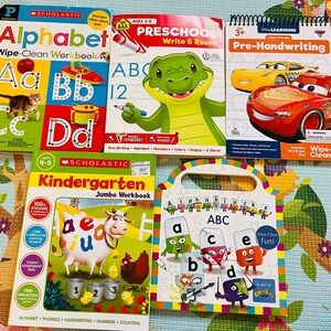 Bundle of alphabet woorkbooks